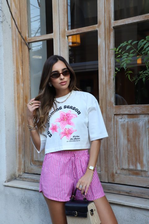 Polera crop the blooming