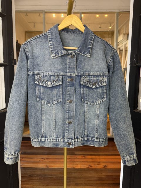 Chaqueta mezclilla Bru